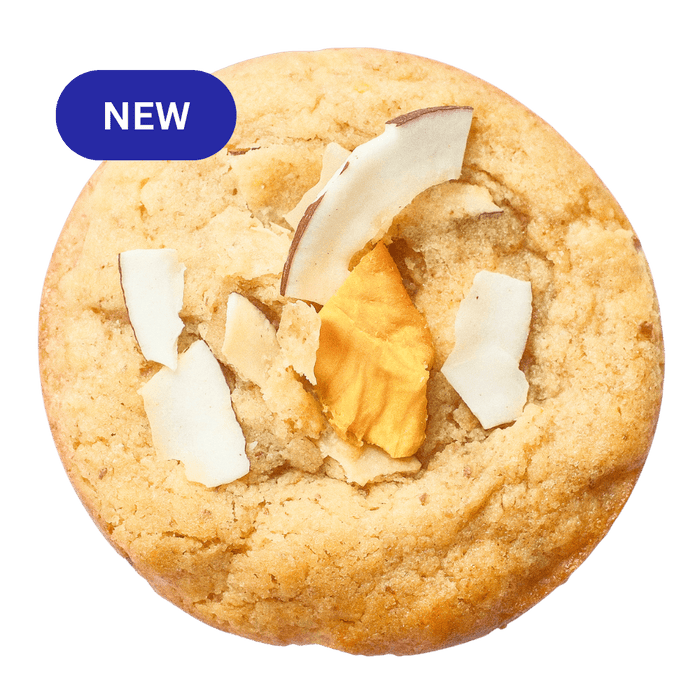 Mango Kokos White Choc Style – veganer Cookie von Deichkeks