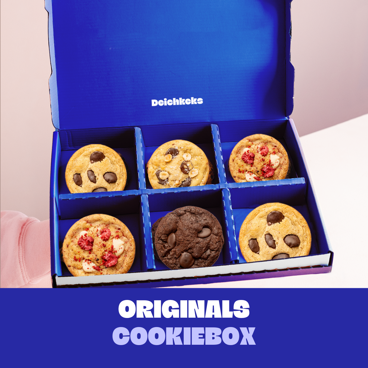6er Big Cookie Box - Originals