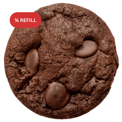 Double Choco Cookie aus Meisterbetrieb mit Edelschokolade von Choba Choba Refill