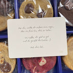 Grusskarte in Cookie Box von Deichkeks