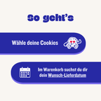 6er Big Cookie Box - Mix dir deine Box