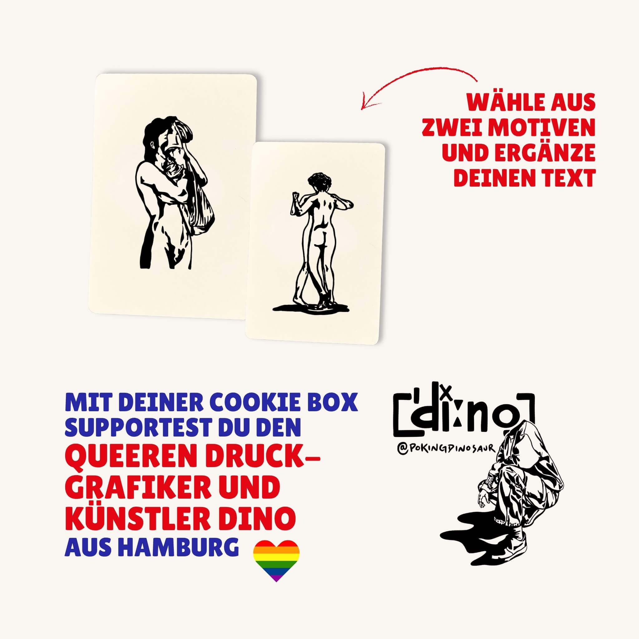 Pride – 6er BIG Cookie Box 🏳️‍🌈