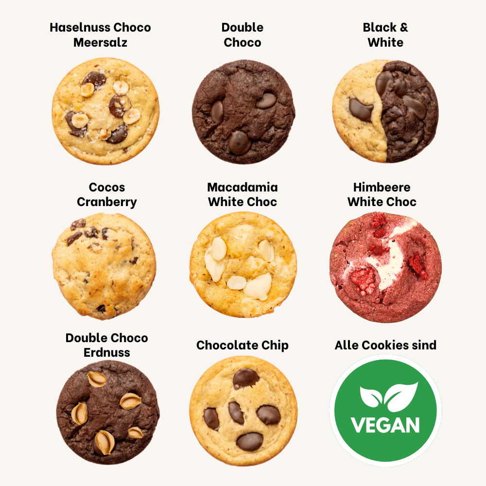 6er Big Cookie Box - Mix dir deine Keksbox