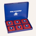 Deichkeks Weihnachts Cookie Box mit 6 handgemachten Keksorten, nachhaltige Geschenkverpackung